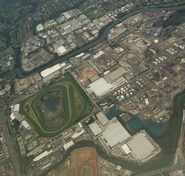 Commercial buildings in Camelia and Rosehill, NSW