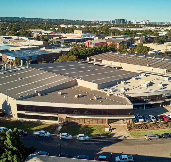 Commercial buildings in Silverwater Industrial Estate, NSW